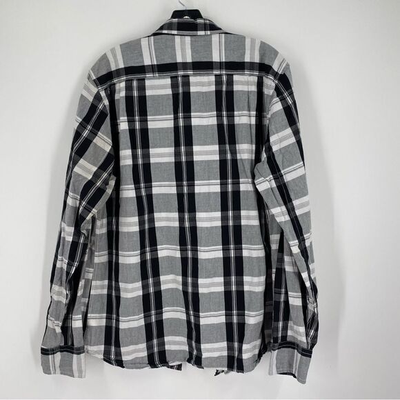 Guess Men’s Snap Button Plaid Shirt size XL - Picture 3 of 3